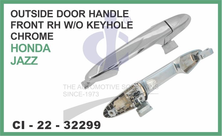 OUTSIDE DOOR HANDLE FRONT RH W/O KEYHOLE HONDA JAZZ 2ND GEN
