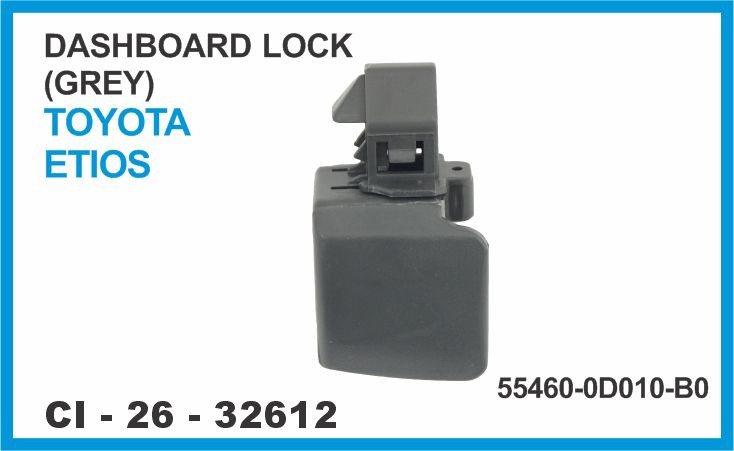 DASHBOARD LOCK GREY TOYOTA ETIOS