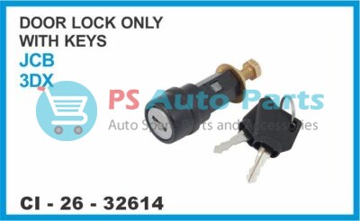 DOOR LOCK JCB 3DX ONLY WITH KEYS