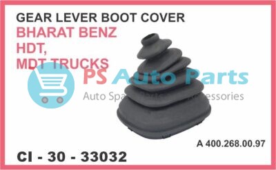 GEAR LEVER BOOT COVER  BHARAT BENZ HDT, MDT TRUCKS