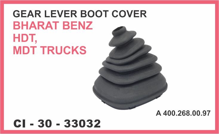 33032.jpeg GEAR LEVER BOOT COVER BHARAT BENZ HDT, MDT TRUCKS