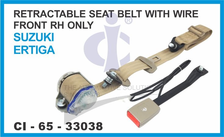 33038.jpeg RETRACTABLE SEAT BELT WITH WIRE FRONT RH ONLY SUZUKI ERTIGA