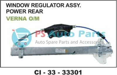 WINDOW REGULATOR ASSY O/M VERNA REAR