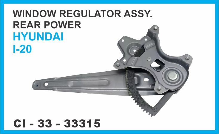 WINDOW REGULATOR ASSY REAR POWER HYUNDAI I-20