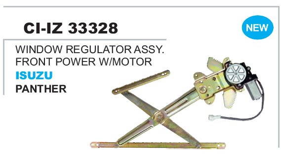 WINDOW REGULATOR ASSY  TAVERA CHEVROLET WITH MOTOR (FRONT) (POWER).