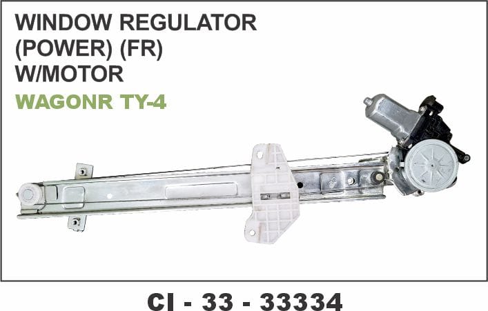 WINDOW REGULATOR POWER (FR) W/MOTOR WAGON-R TYPE-4