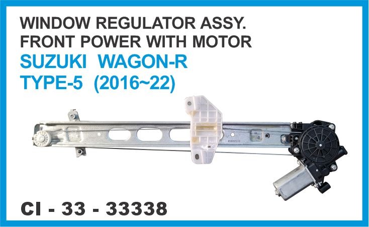 WINDOW REGULATOR ASSY FRONT POWER WITH MOTOR  SUZUKI WAGON-R TYPE-5
