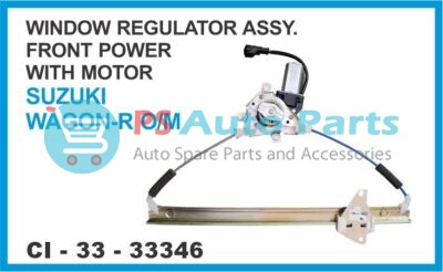 WINDOW REGULATOR ASSY FRONT POWER WITH MOTOR  SUZUKI WAGON-R  O/M