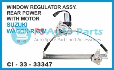 WINDOW REGULATOR ASSY REAR POWER WITH MOTOR  SUZUKI WAGON-R O/M