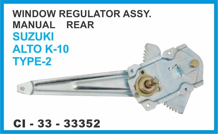 WINDOW REGULATOR ASSY  MANUAL REAR SUZUKI ALTO K-10 TYPE-2