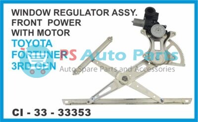 33353.jpeg WINDOW REGULATOR ASSY FRONT POWER WITH MOTOR TOYOTA FORTUNER 3RD GEN.