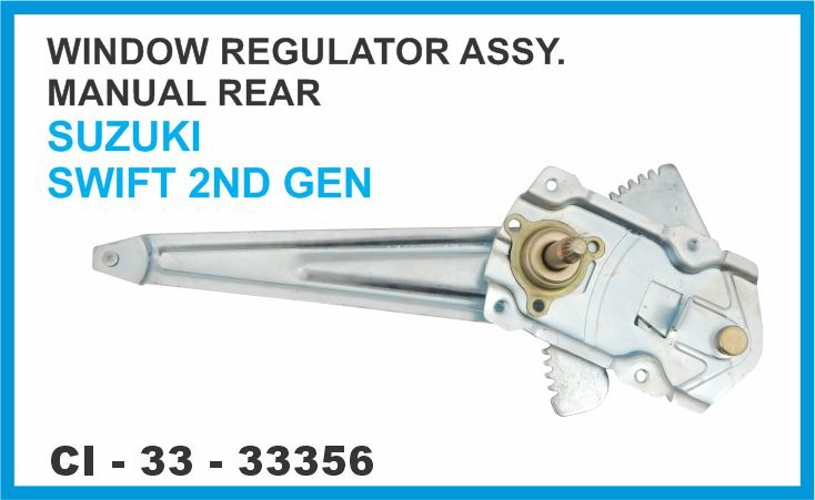 WINDOW REGULATOR ASSY REAR MANUAL SUZUKI SWIFT 2ND GEN