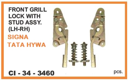 FRONT GRILL LOCK SIGNA WITH STUD ASSY R/L (SET OF 4pcs)  SUITABLE FOR TATA HYWA