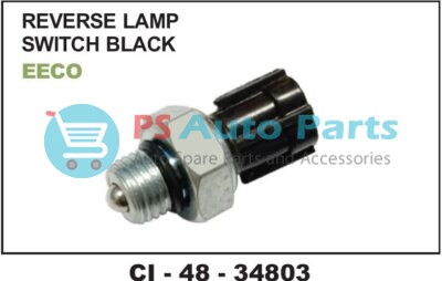 REVERSE LAMP SWITCH EECO (BLACK)