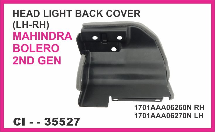 HEAD LIGHT BACK COVER ( LH-RH) MAHINDRA BOLERO, 2ND GEN
