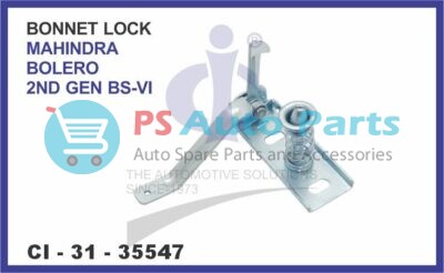 BONNET LOCK MAHINDRA BOLERO 2ND GEN BS6