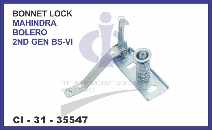 BONNET LOCK MAHINDRA BOLERO 2ND GEN BS6