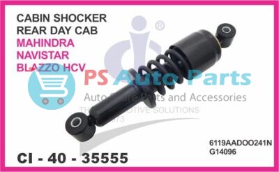 CABIN SHOCKER MAHINDRA NAVISTAR BLAZZO HCV REAR DAY CAB