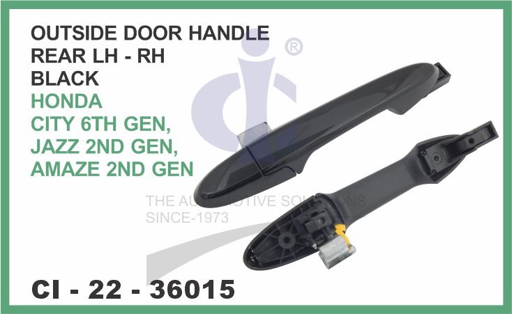 OUTSIDE DOOR HANDLE REAR LH - RH  HONDA CITY TYPE-6, JAZZ 2ND GEN, AMAZE 2ND GEN