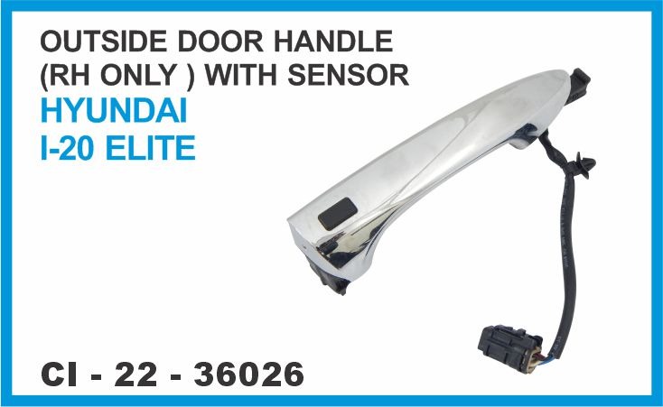 OUTSIDE DOOR HANDLE WITH SENSOR I20 ELITE