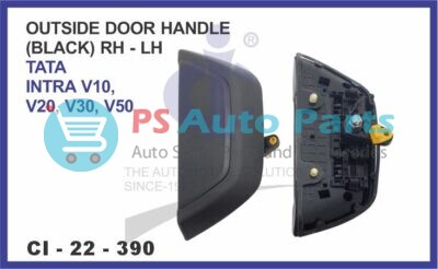 OUTSIDE DOOR HANDLE (BLACK) RH - LH TATA INTRA V10, V20, V30, V50