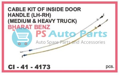 4173.jpeg CABLE INSIDE DOOR HANDLE LH-RH BHARAT BENZ MEDIUM & HEAVY TRUCK