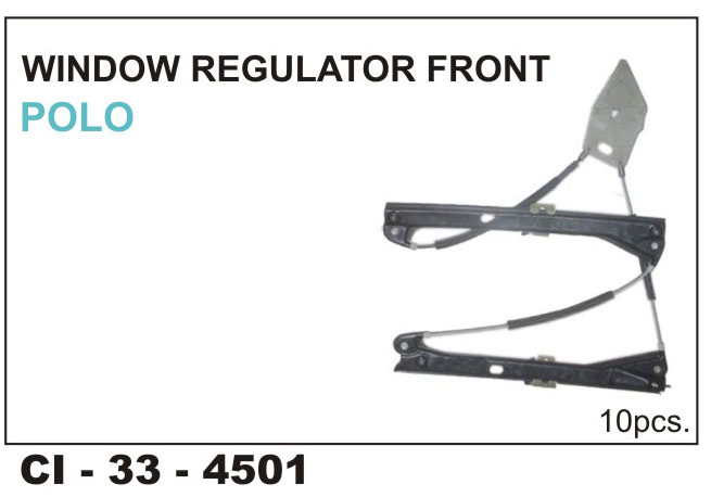 WINDOW REGULATOR ASSY FRONT POLO CI-1601
