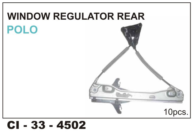 WINDOW REGULATOR ASSY REAR POLO CI-1602