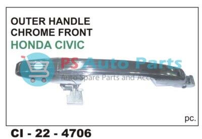 OUTER HANDLE HONDA CIVIC CHROME FRONT