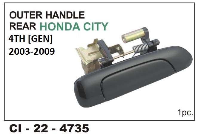 OUTER HANDLE HONDA CITY ZX  4TH GENERATION  REAR
