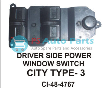DRIVER SIDE POWER WINDOW SWITCH CITY TYPE-3 FRONT RIGHT