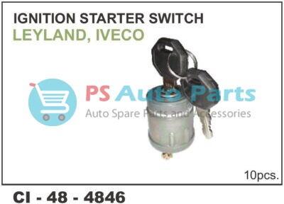 IGNITION SWITCH W/KEY LEYLAND