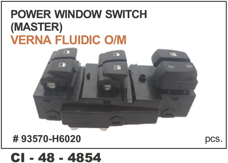 4854.jpg POWER WINDOW SWITCH VERNA FLUIDIC O/M MASTER