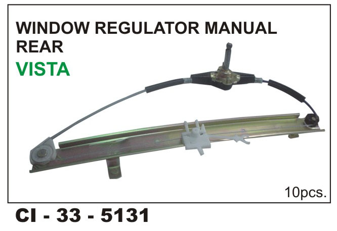 WINDOW REGULATOR ASSY VISTA MANUAL REAR