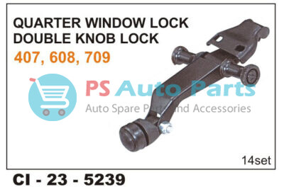 QUARTER WINDOW LOCK (DOUBLE KNOB LOCK )   (TATAHCV) IVECO