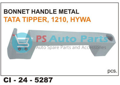 BONNET HANDLE TATA  TIPPER  METAL WHITE