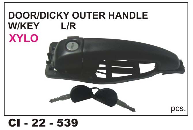 OUTER HANDLE W/KEY MAHINDRA XYLO,GENIO,IMPERIO