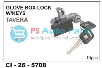 GLOVE BOX LOCK W/KEYS TAVERA