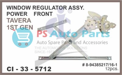 WINDOW REGULATOR ASSY TAVERA POWER FRONT