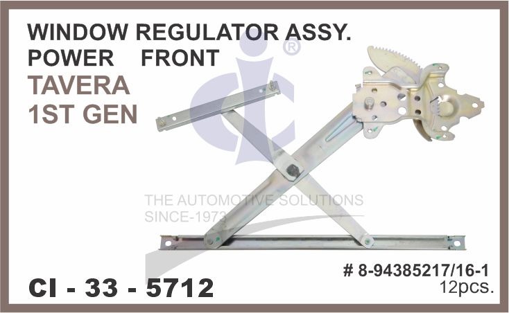 WINDOW REGULATOR ASSY TAVERA POWER FRONT