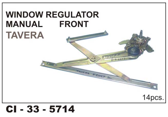 WINDOW REGULATOR ASSY TAVERA FRONT MANUAL