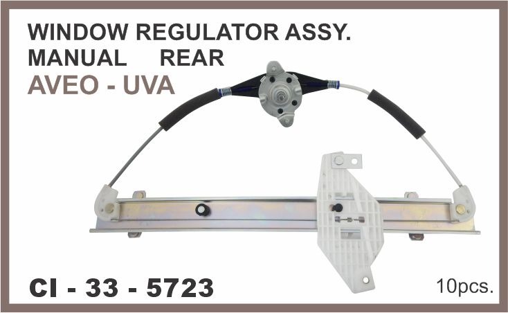 WINDOW REGULATOR ASSY AVEO UVA. REAR MANUAL