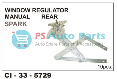 WINDOW REGULATOR ASSY SPARK REAR MANUAL