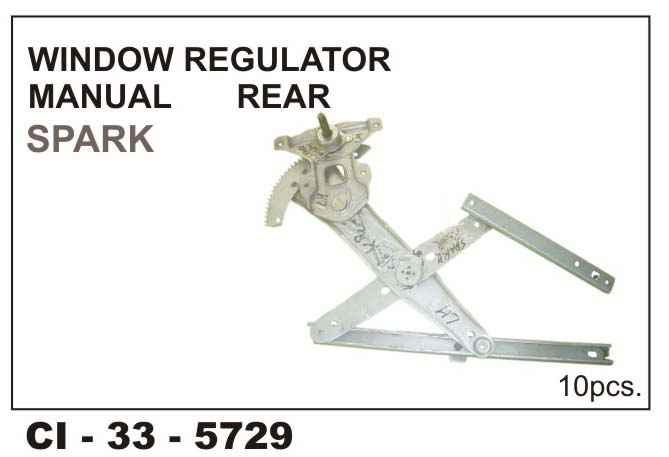 WINDOW REGULATOR ASSY SPARK REAR MANUAL