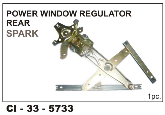 WINDOW REGULATOR ASSY SPARK REAR POWER