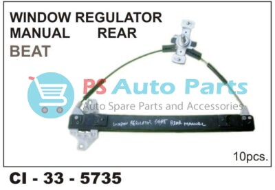WINDOW REGULATOR ASSY BEAT REAR MANUAL