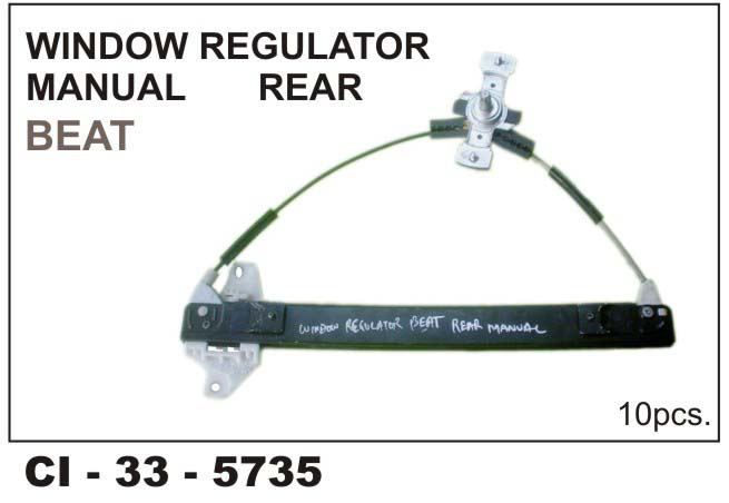 WINDOW REGULATOR ASSY BEAT REAR MANUAL