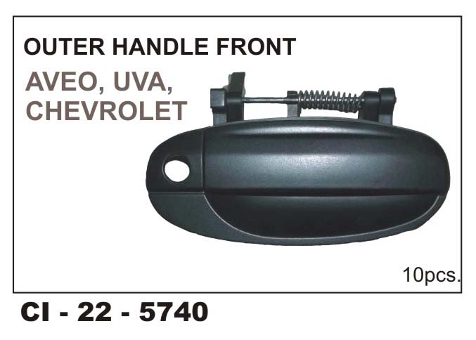 OUTER HANDLE AVEO, UVA FRONT