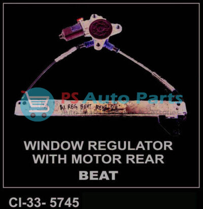 WINDOW REGULATOR ASSY BEAT W/MOTOR REAR