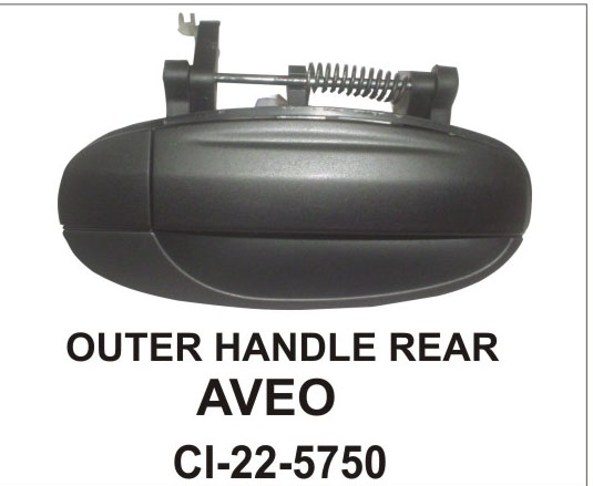 OUTER HANDLE AVEO REAR
